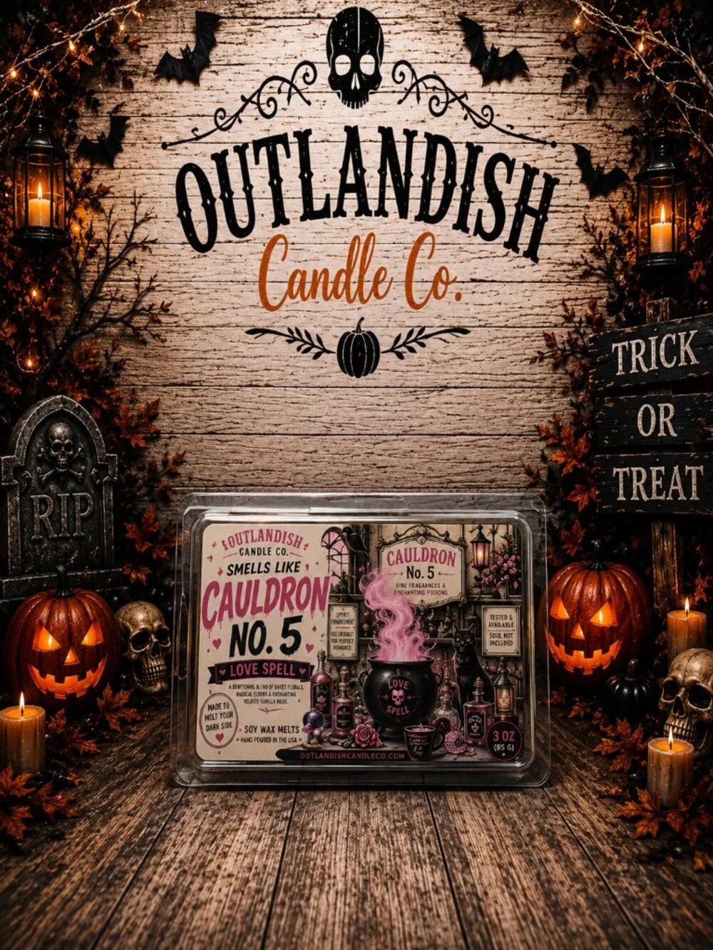 Cauldron No. 5 Wax Melts | Love Spell Scented Wax Melt